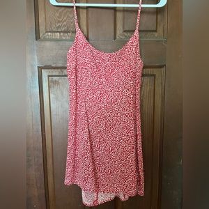 REFORMATION FAIRFAX RED DRESS (Doodle/Squiggle Dress)